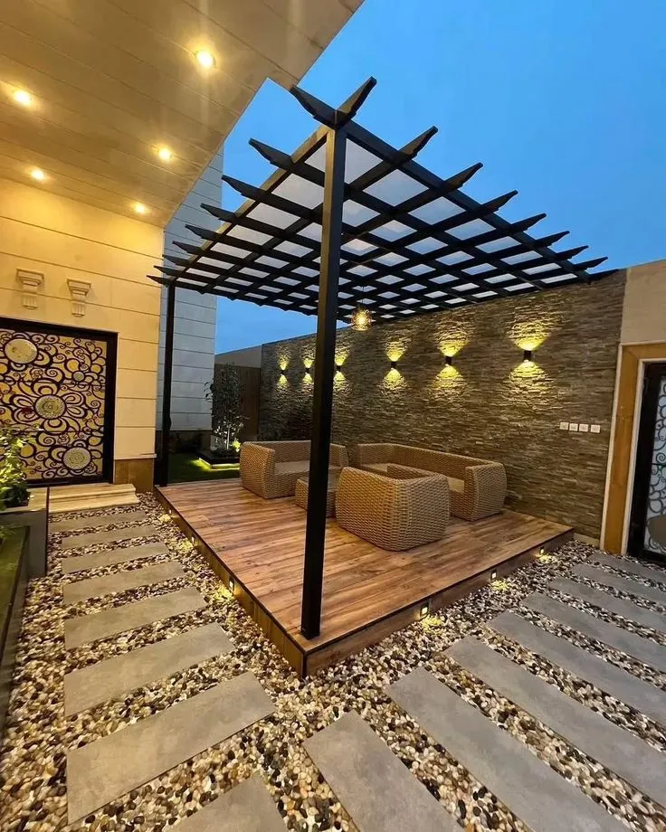 برجولات حدائق الرياض