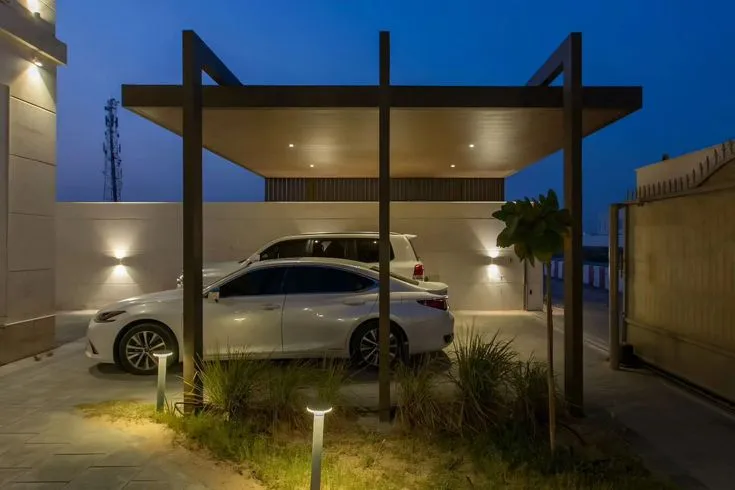 مظلات سيارات مودرن حديث في الرياض