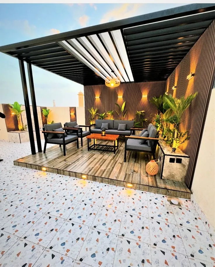 برجولات حدائق حديثة وسعر مناسب في الرياض